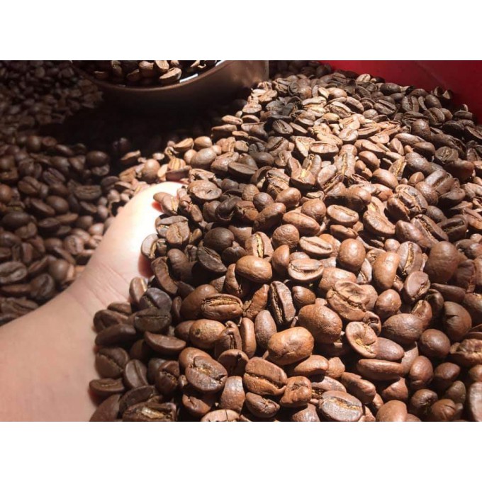 Cà phê arabica, robusta rang mộc (bột)